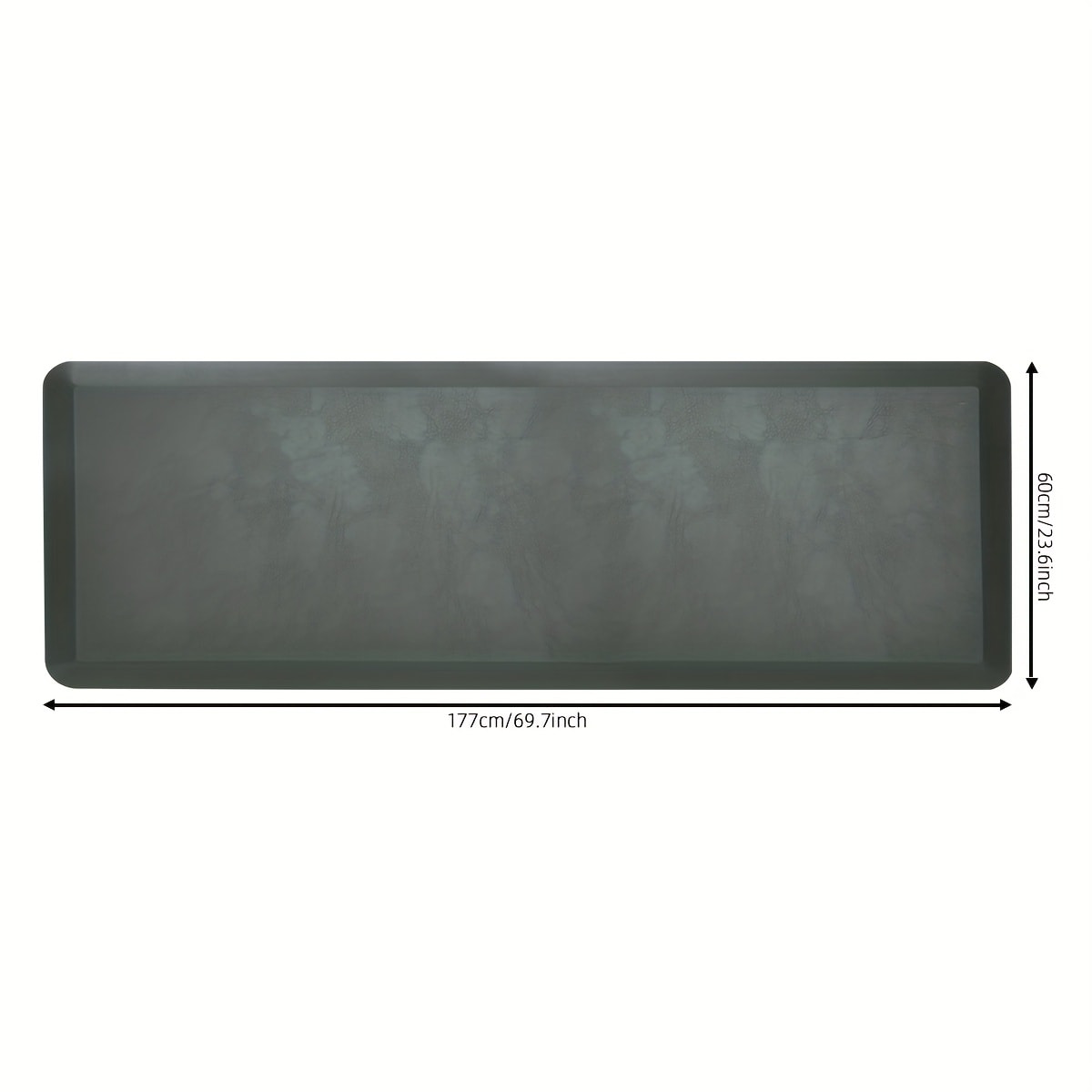 Anti-Fatigue Kitchen Mat 3/4 Inch Thick Non-Slip Foam Cushion Standing Desk Mat for Kitchen Office Laundry