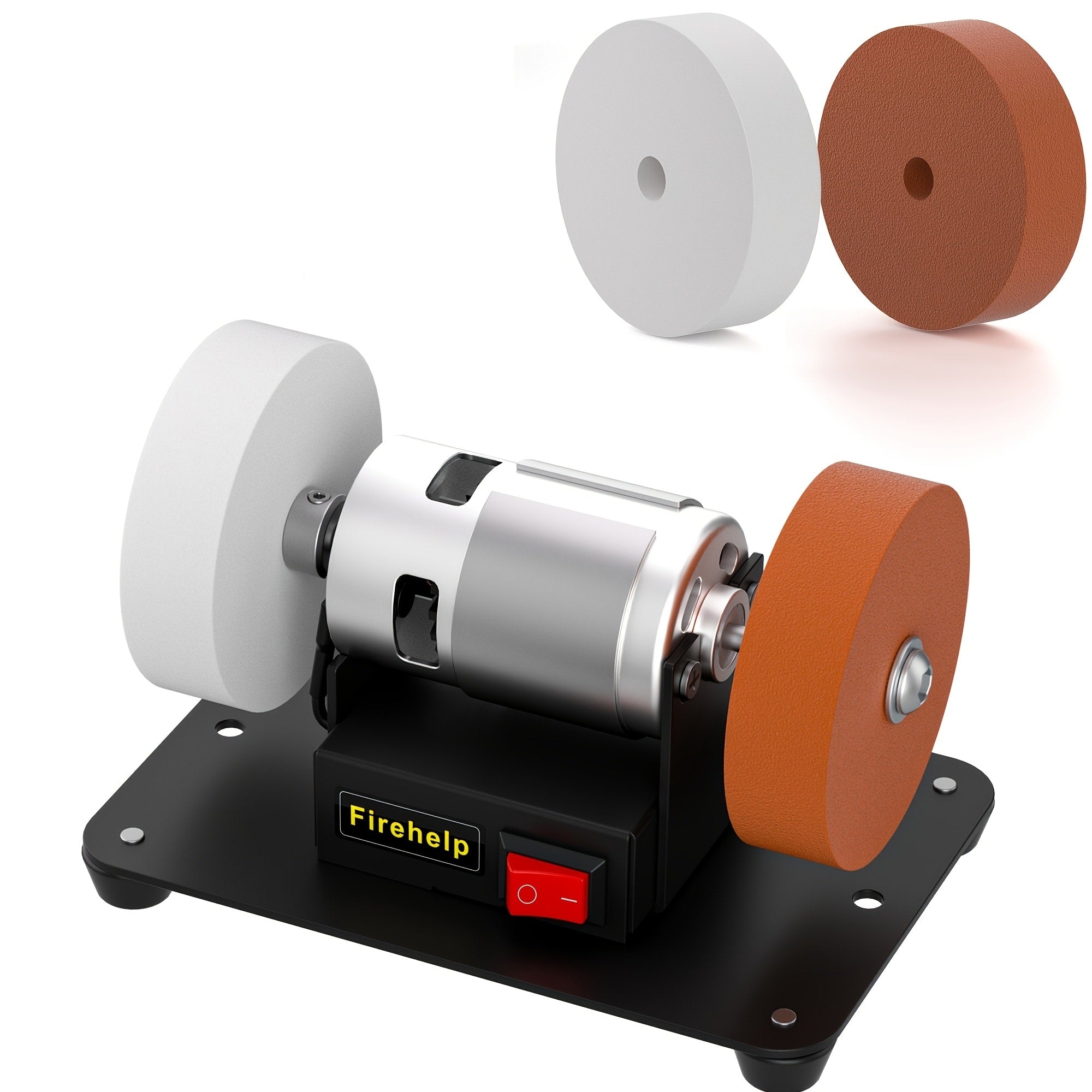 Mini Belt Sander - 7-Speed Adjustable Electric Belt Grinder with Pure Copper Motor for Grinding, Sharpening & Polishing Wood & Metal