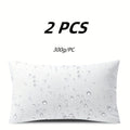 Pillow Inserts Square Indoor Outdoor Decorative Cushion Filling - Woven Fabric 200g+ Stuffing for Throw Pillows Couch Sofa Patio, White, Pack of 2 or 4, Multiple Sizes 12x20 16x16 18x18 20x20 22x22