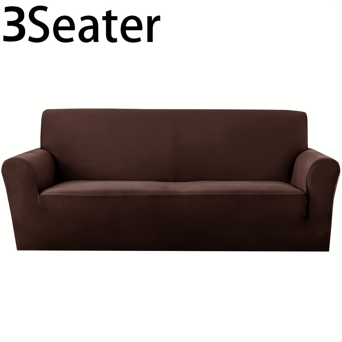 Elastic Anti-Slip Sofa Cover - Stretch Pet Friendly Couch Slipcover with Cat Paw Protection, Easy Care Fabric for Living Room Bedroom Office, 7 Colors 1-4 Seater