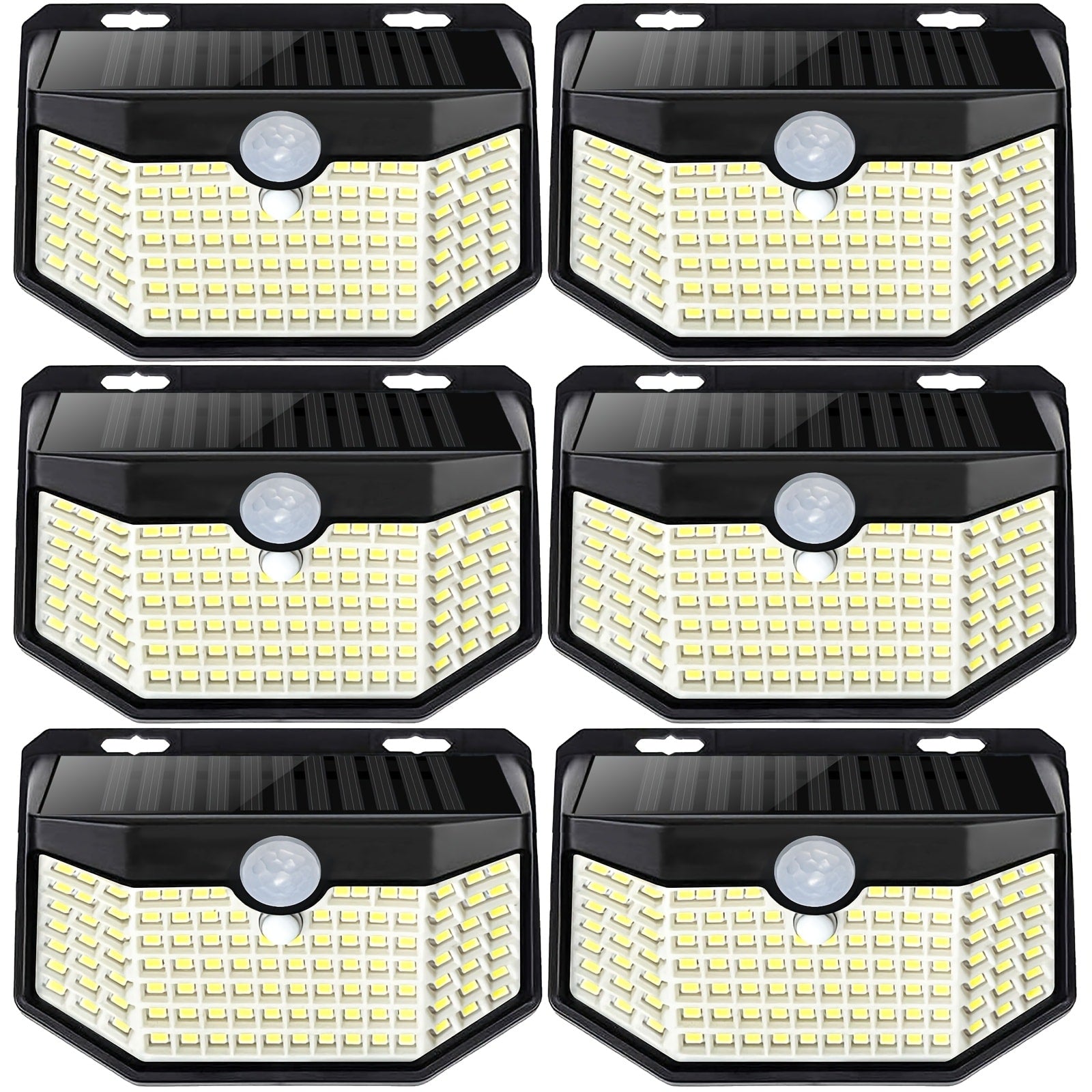 Solar Step Lights Outdoor 120 LED Motion Sensor ¨C 270¡ã Wide Angle IP65 Waterproof Wall Light with 3 Modes | 18-Hour Solar Powered Stair Light for Pathway, Fence, Garage & Deck | 4/6/8 Pack