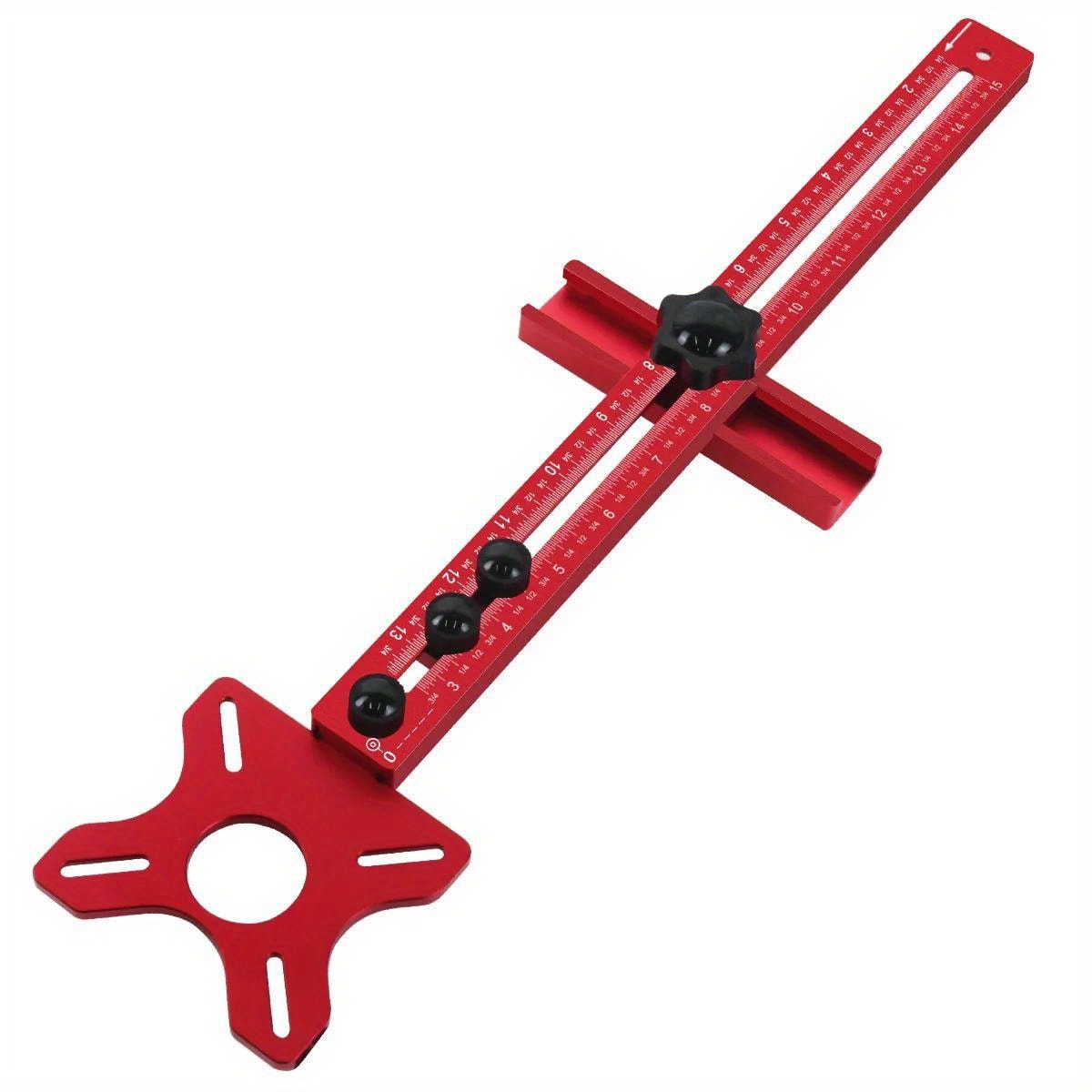 Router Circle Cutting Jig 4-in-1 Aluminum Alloy Woodworking