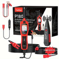 Automotive Circuit Tester P180 Multimeter | Breakpoint Localization Battery Diagnosis AC DC Voltage Fuel Injector Tester 6-30V | Car Electrical System Diagnostic Tool with TFT Color Display