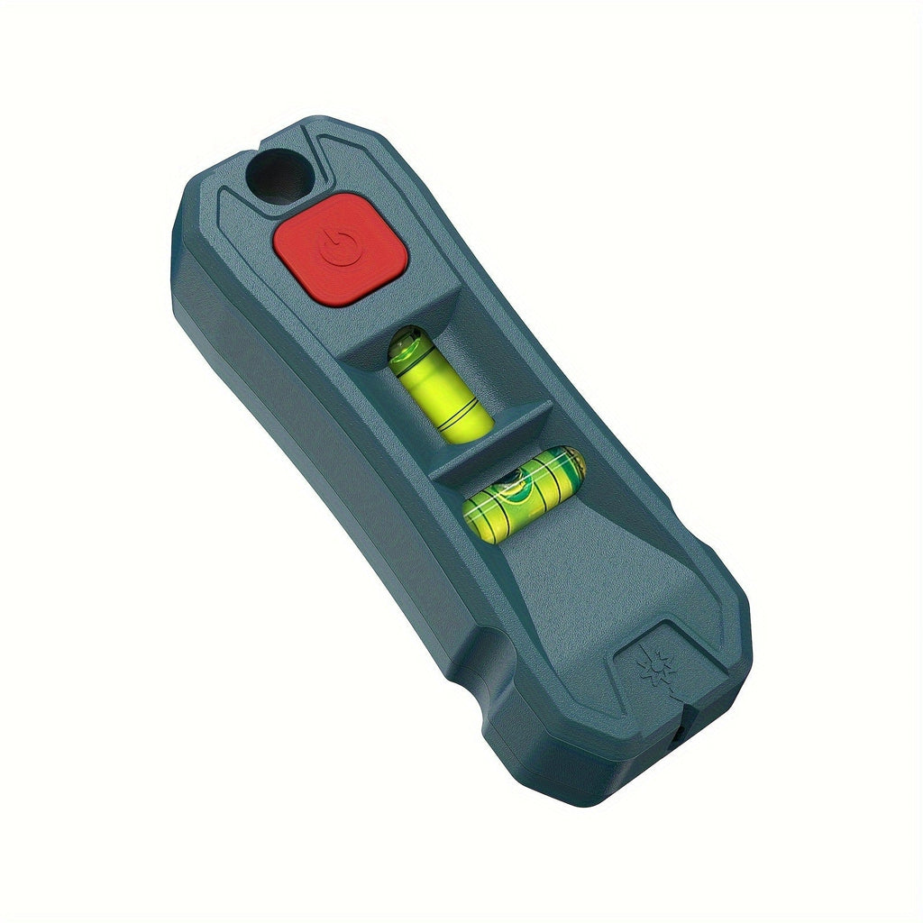Magnetic Stud Finder with Laser Level ¨C High Brightness Laser Marker, Horizontal & Vertical Bubble Level, Wall Detector for Drywall & Wood, Nail Locator for Hanging Pictures & Home Renovation