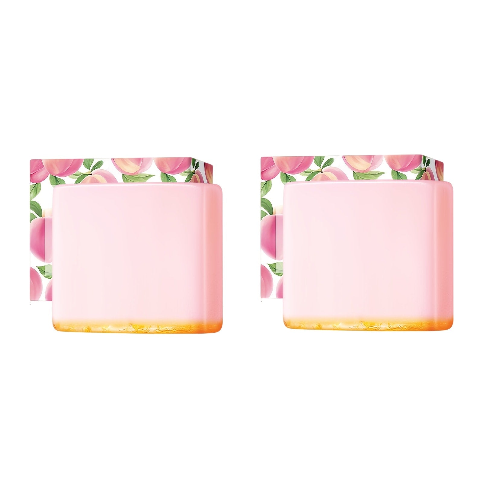 Intimate Cleansing Soap Rose Essence Built-in Bubble Net Rich Foam pH Balance Moisturizing Private Parts Soap for Women Peach Strawberry 2pcs 4pcs
