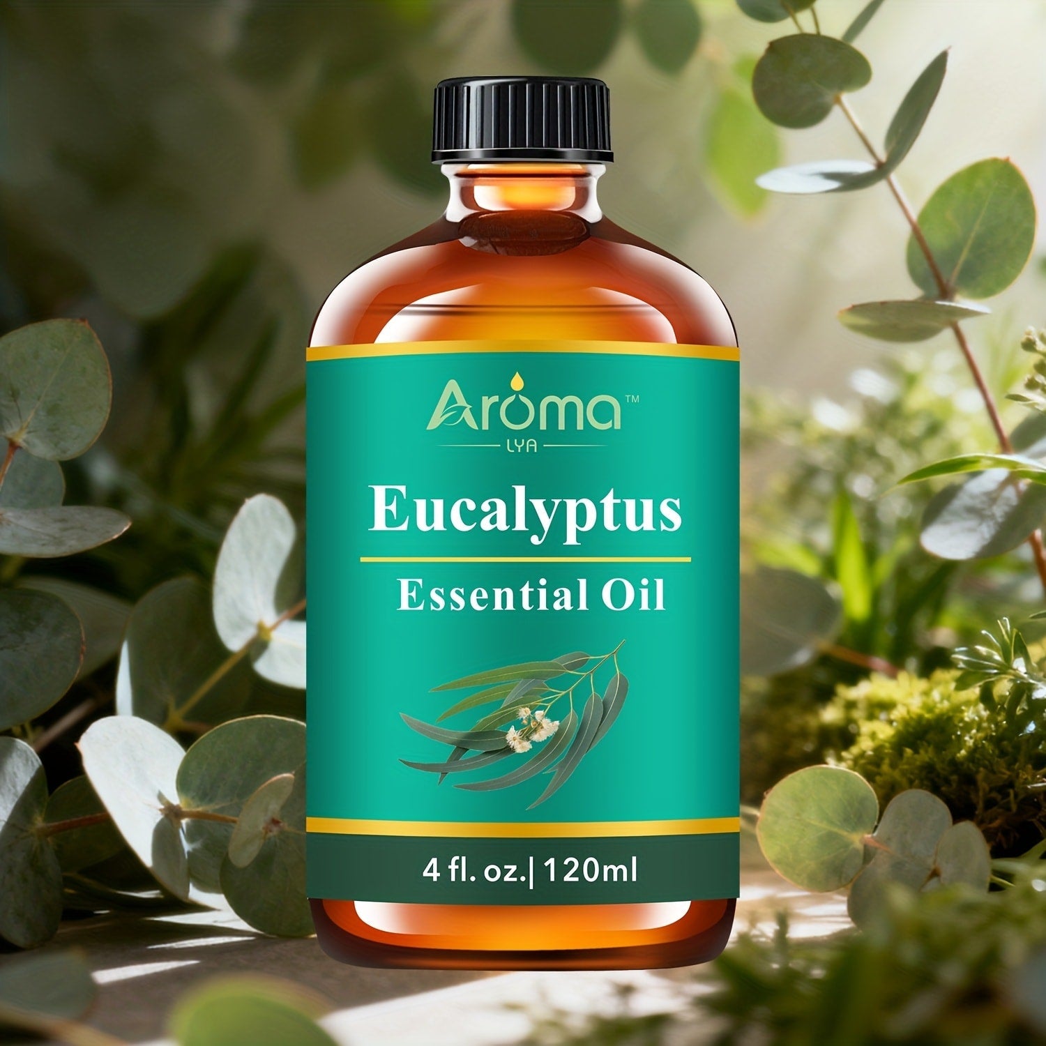 Lavender Essential Oil 4oz ¨C Pure Aromatherapy Oil for Diffuser, Candle, Humidifier & Massage | Also in Eucalyptus, Frankincense, Peppermint, Lemon & More
