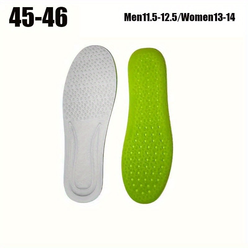 Foam Cushion Insoles 8pcs (4 Pairs) ¨C Breathable Anti-Sweat Sports & Work Insoles for Men & Women, EU 35-46