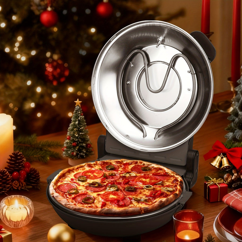 Electric Quesadilla Maker 9.5 Inch ¨C Grilled Cheese Machine, Extra Stuffing Capacity, Easy 6-Wedge Slice, Non-Slip Feet | Also Available as 12 Inch Pizza Maker