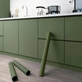 Peel and Stick Wallpaper Textured Matcha Green | Self-Adhesive Contact Paper 23.62¡±x118.1¡± Roll | Removable Wall Covering for Kitchen Bathroom Living Room Bedroom Decor