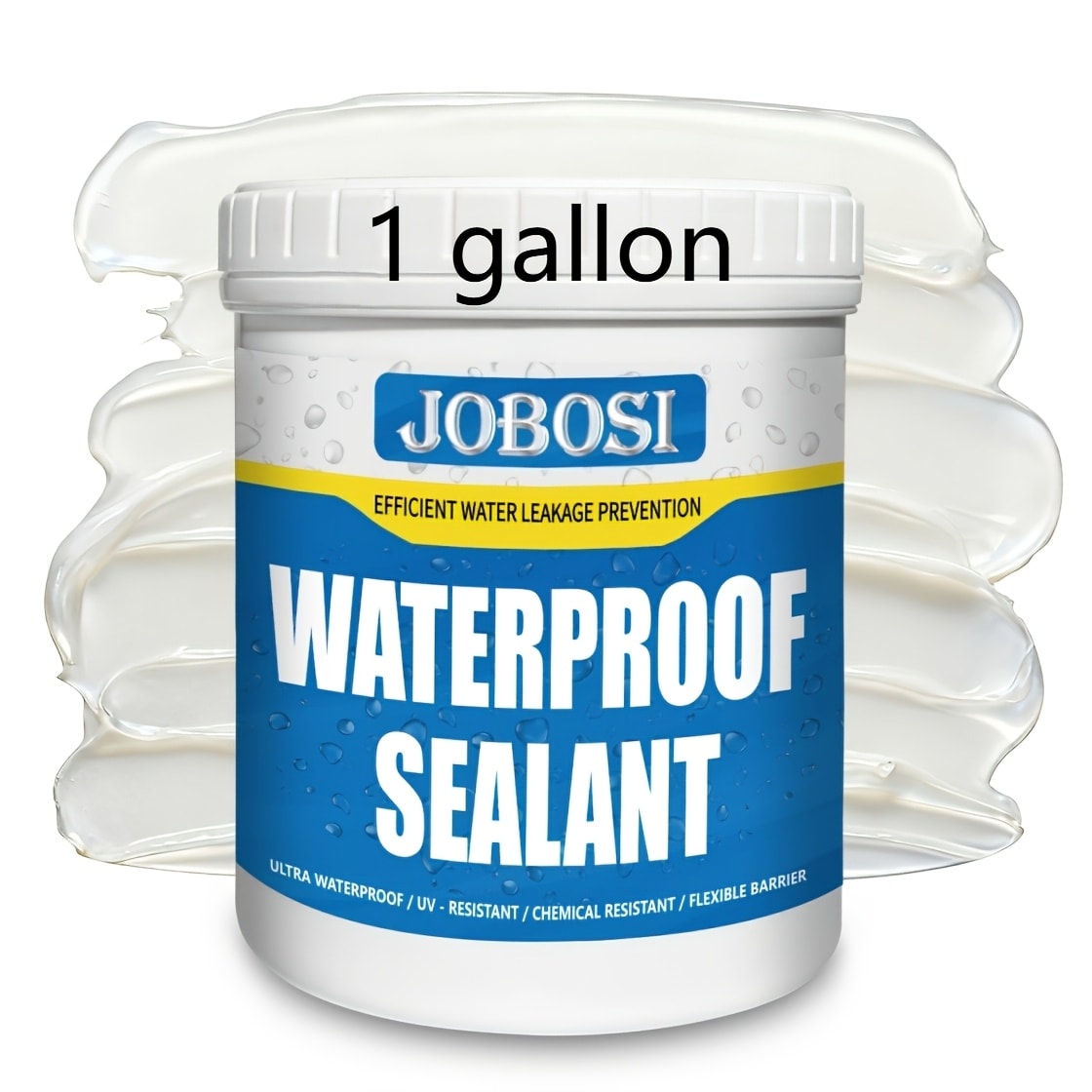 Waterproof Sealant Liquid Glue 32oz 1KG Leak Repair Agent ¨C Indoor Outdoor Waterproof Coating for Roof Basement Wall Pipe Crack Sealing, Transparent & Black, Strong Adhesive Waterproof Repair Glue