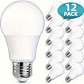 LED Light Bulbs 100 Watt Equivalent, A19 E26 Base 1100 Lumens 14W High Efficiency Bulb, 2700K Warm White & 4500K Natural White, 82+ CRI 15000 Hours Non-Dimmable, 12 Pack for Bedroom Living Room