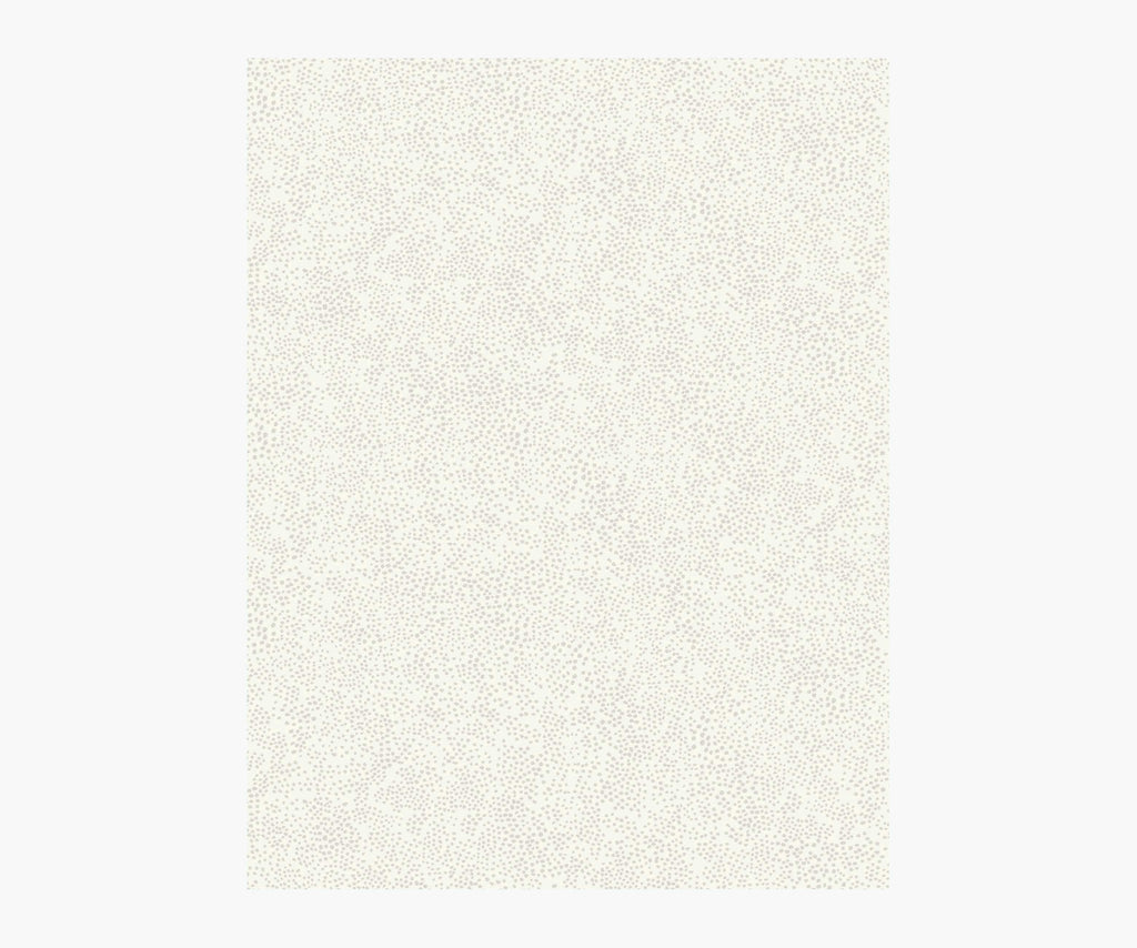 Champagne Dots Wallpaper Sample - Linen & White