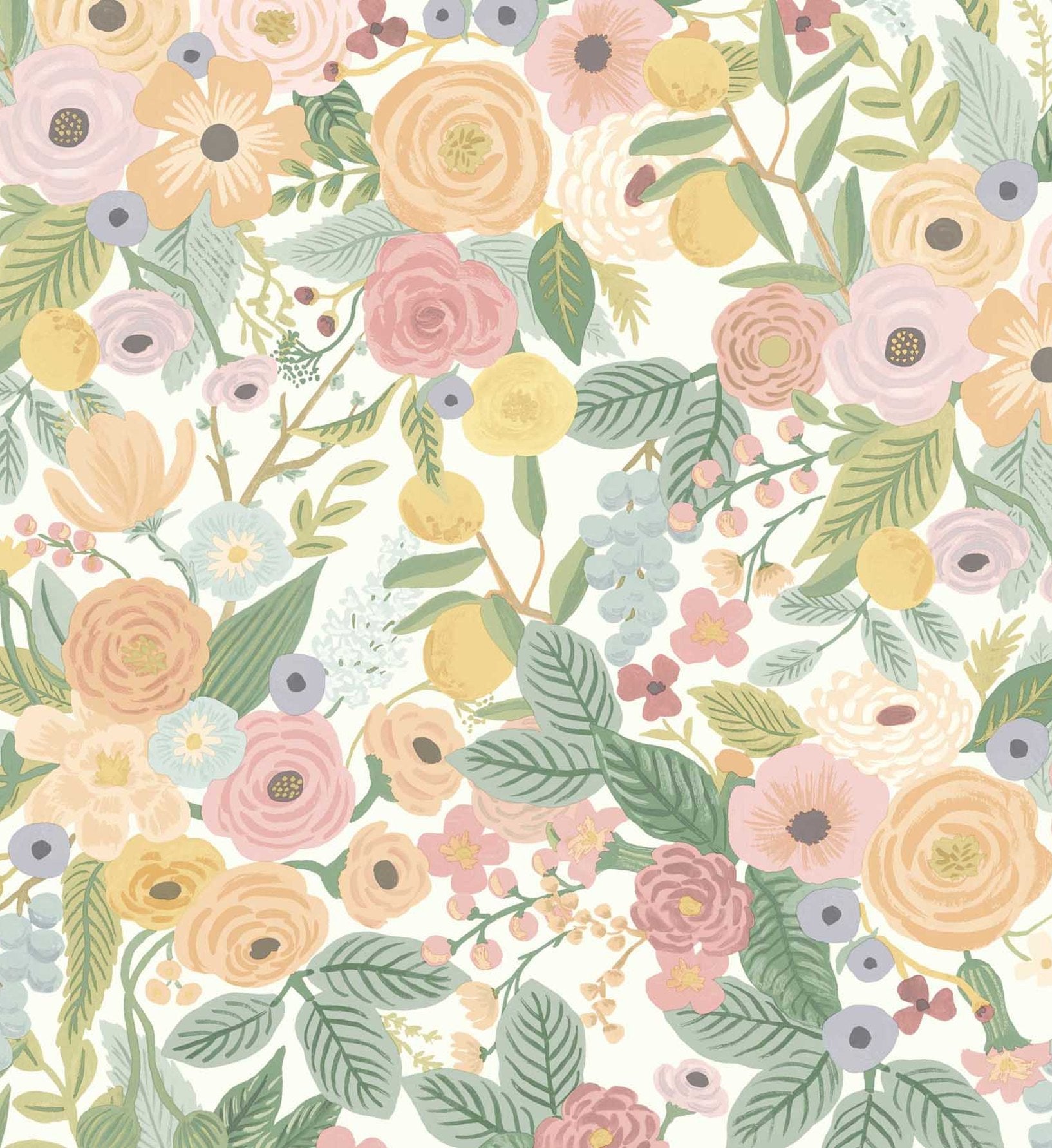 Garden Party Wallpaper - Pastel Multi