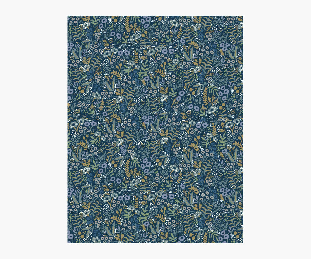 Tapestry Wallpaper Sample - Indigo