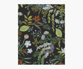 Juniper Forest Wallpaper Sample - Black