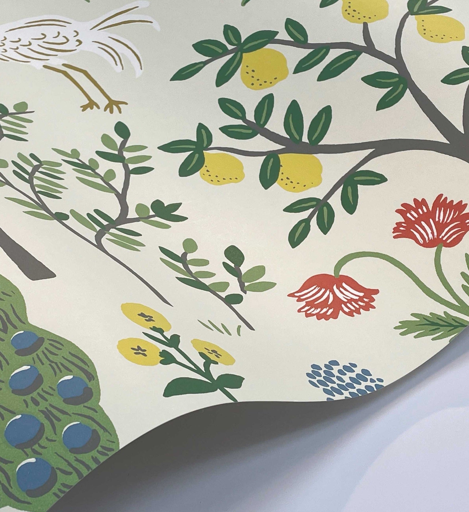 Menagerie Wallpaper - Cream