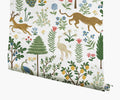 Menagerie Wallpaper - White