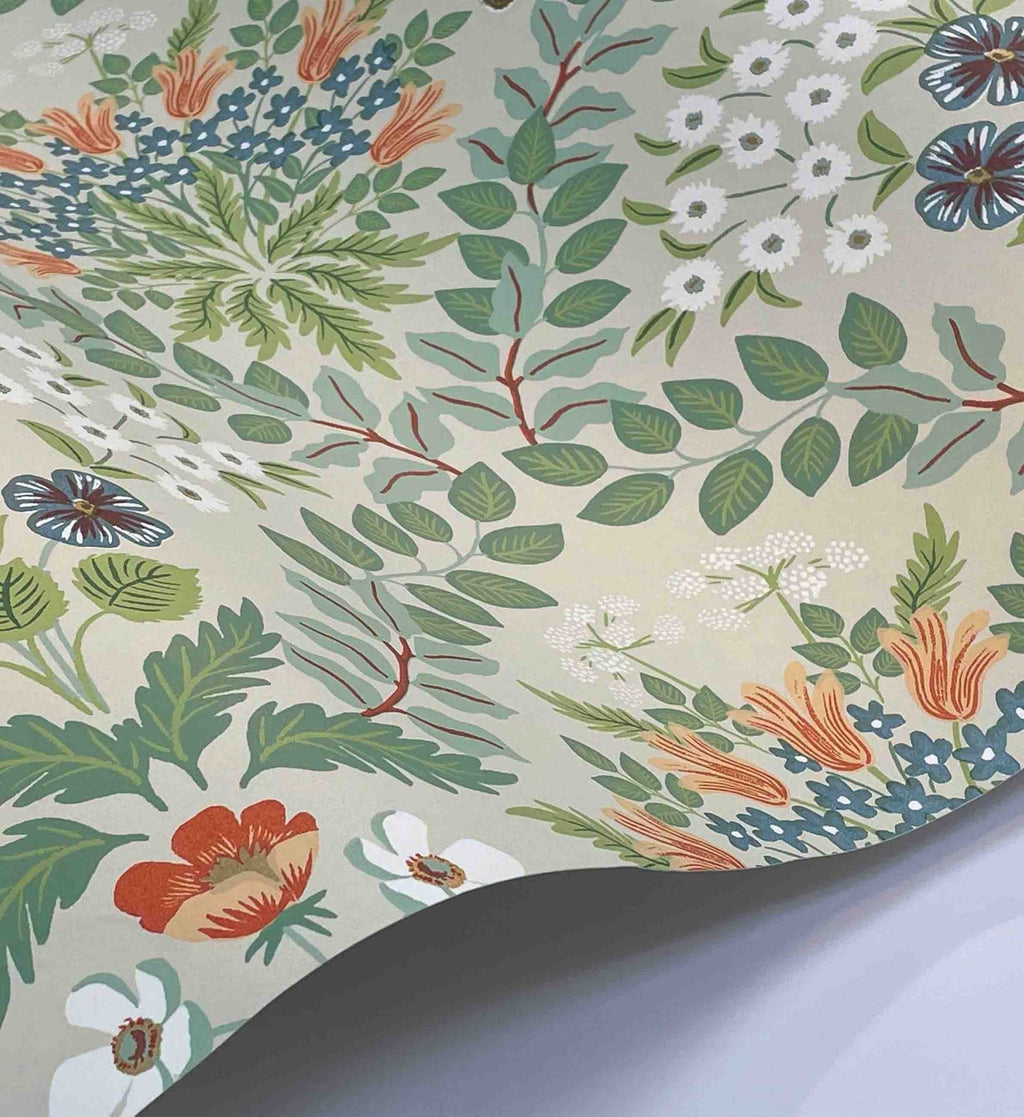 Bramble Wallpaper - Cream