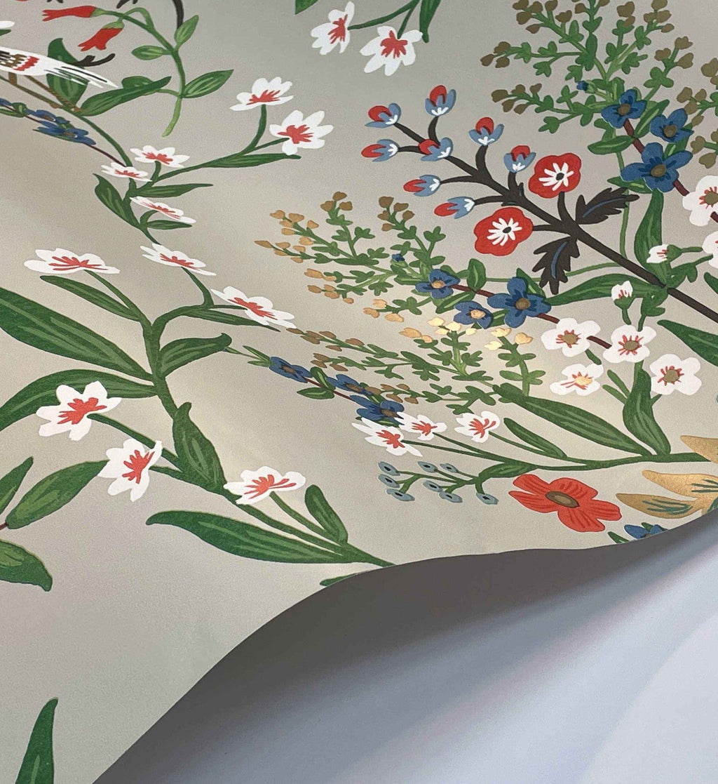 Luxembourg Wallpaper - Linen Multi
