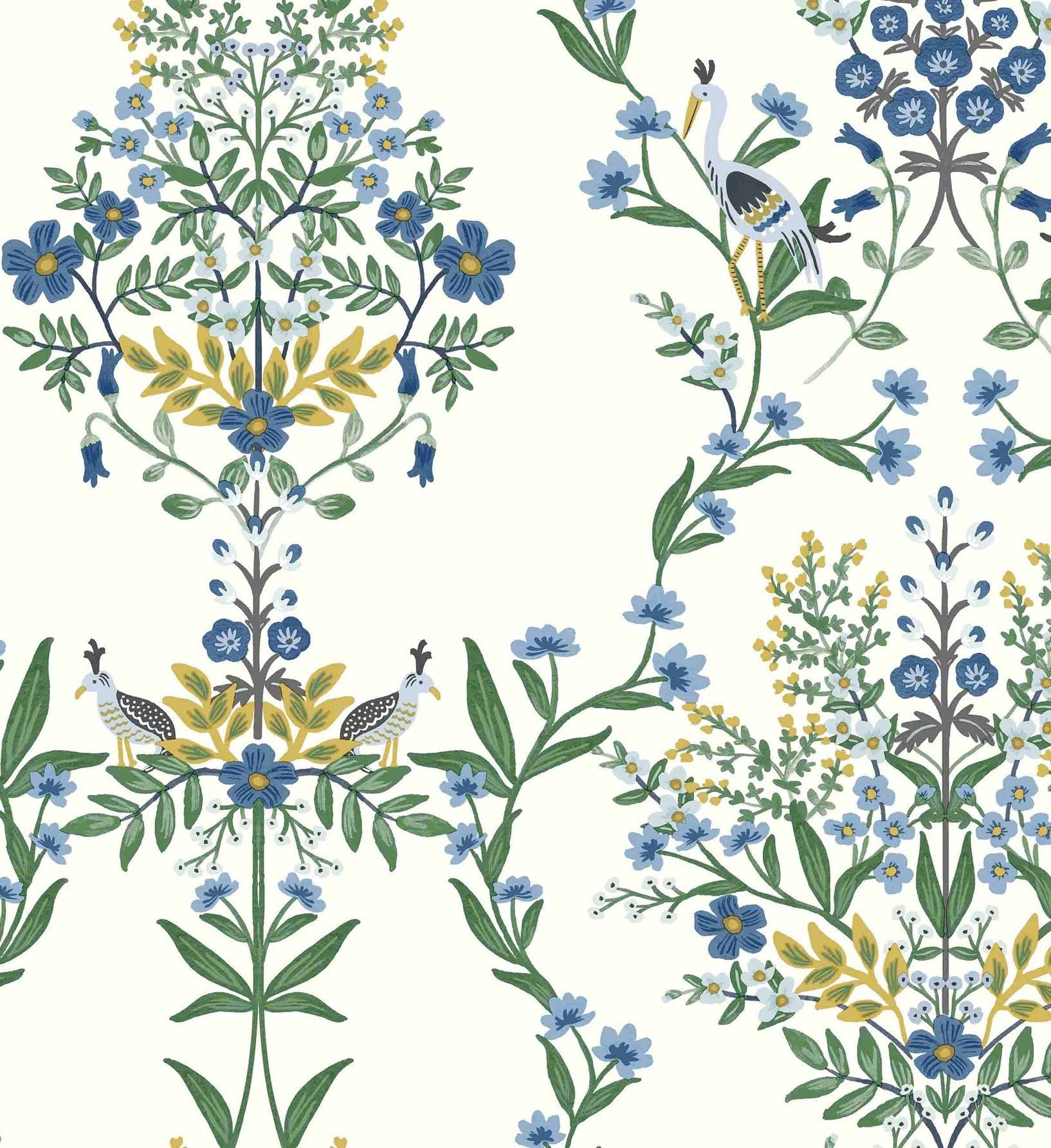 Luxembourg Wallpaper - Indigo