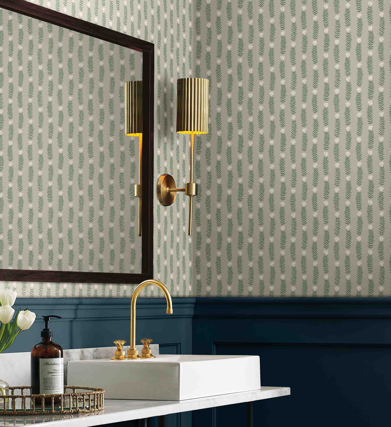 Eden Wallpaper - Linen