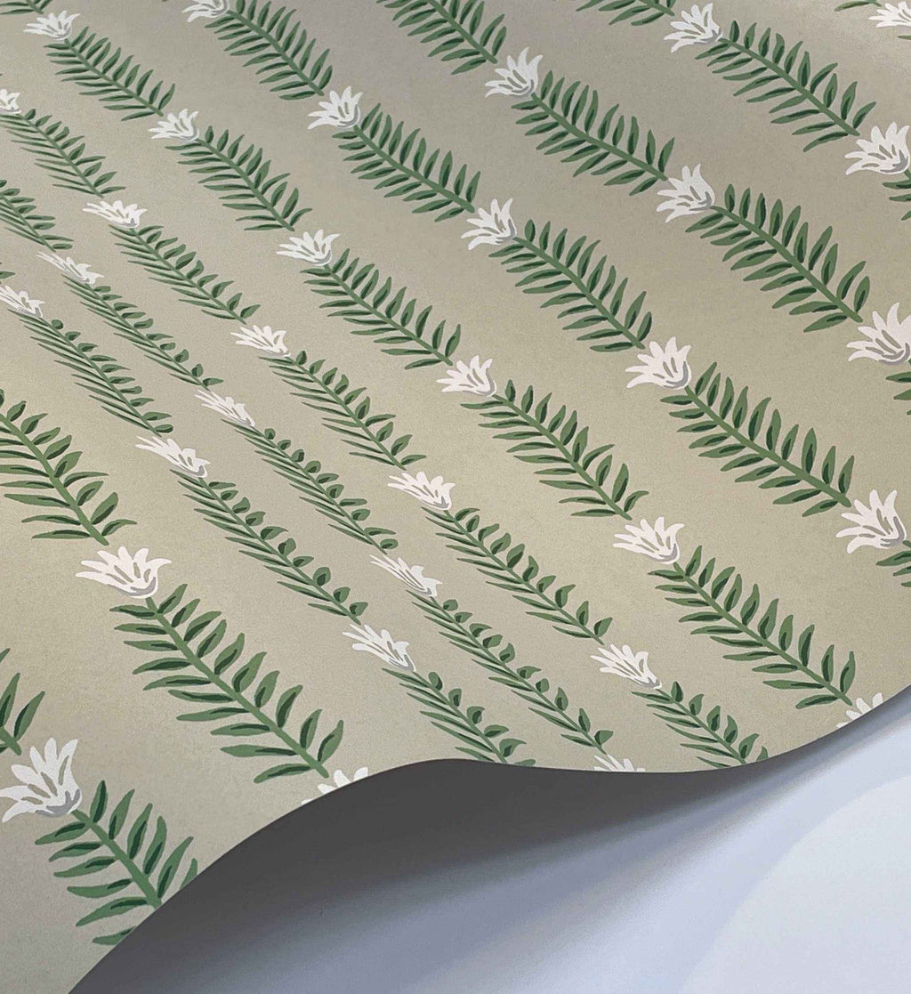 Eden Wallpaper - Linen