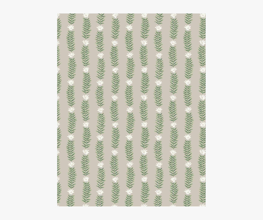 Eden Wallpaper Sample - Linen