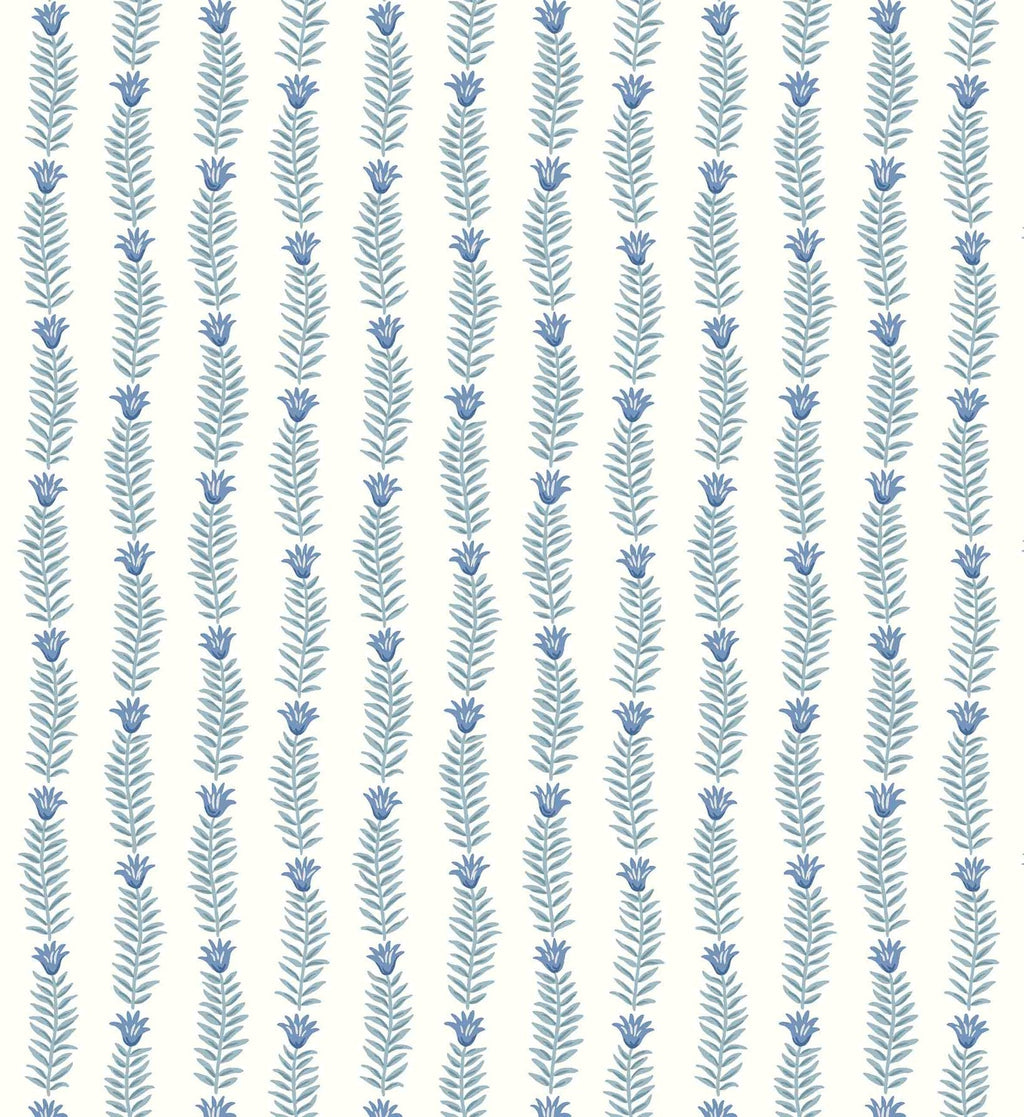 Eden Wallpaper - Indigo