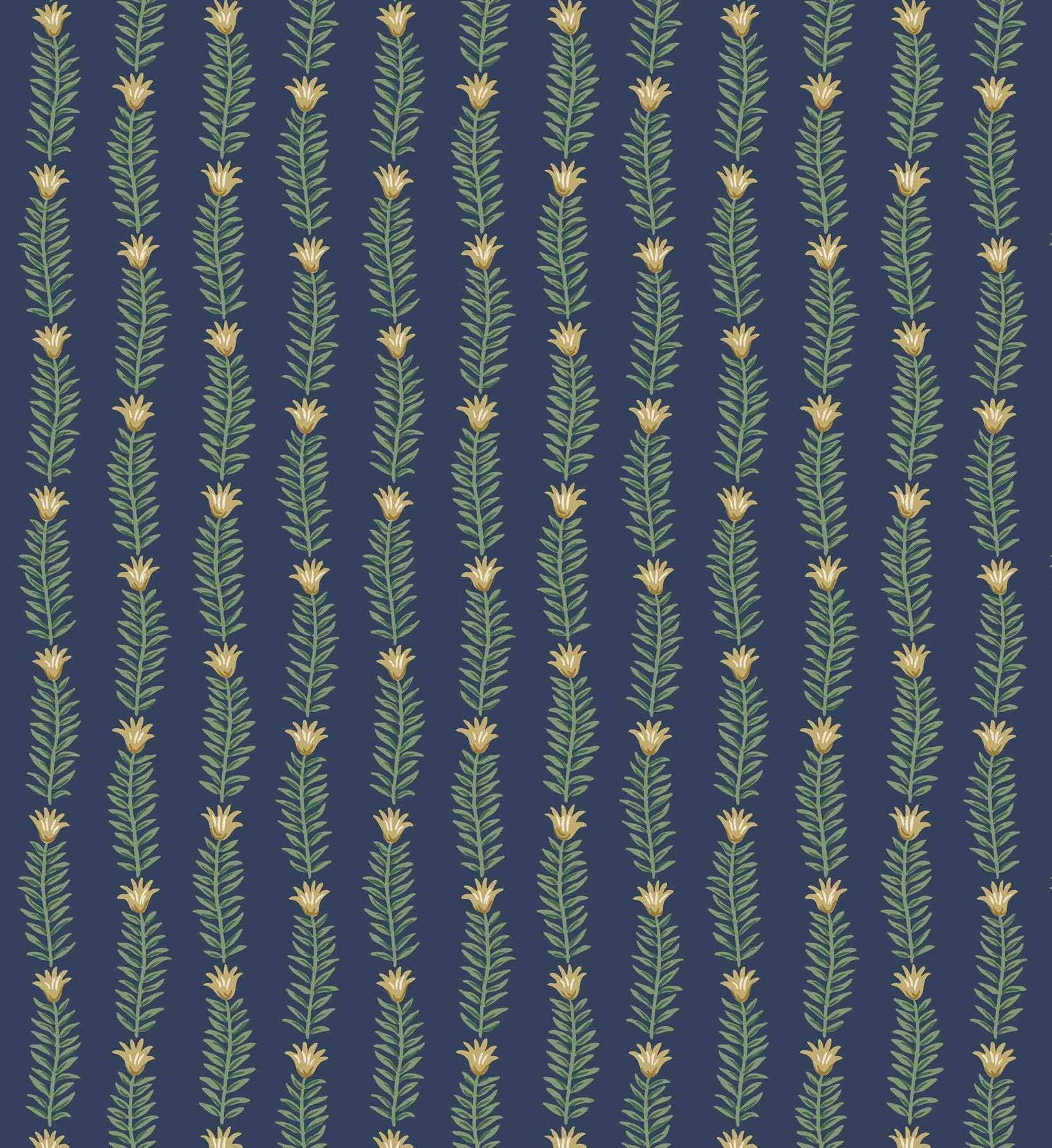 Eden Wallpaper - Navy