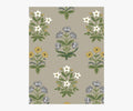 Mughal Rose Wallpaper Sample - Linen