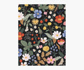 Strawberry Fields Wallpaper Sample - Black
