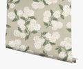 Hydrangea Wallpaper - Linen