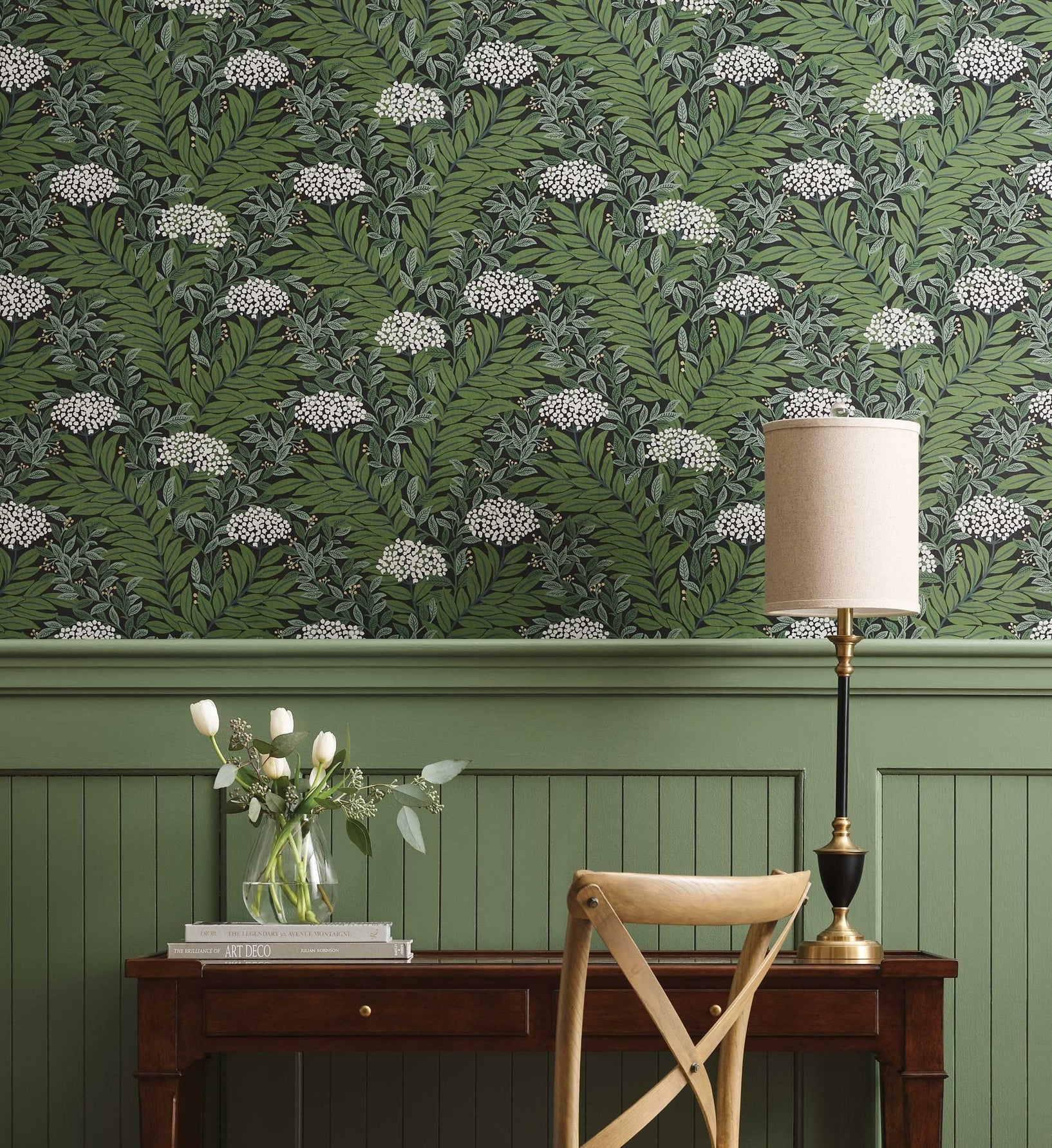 Highgrove Wallpaper - Black