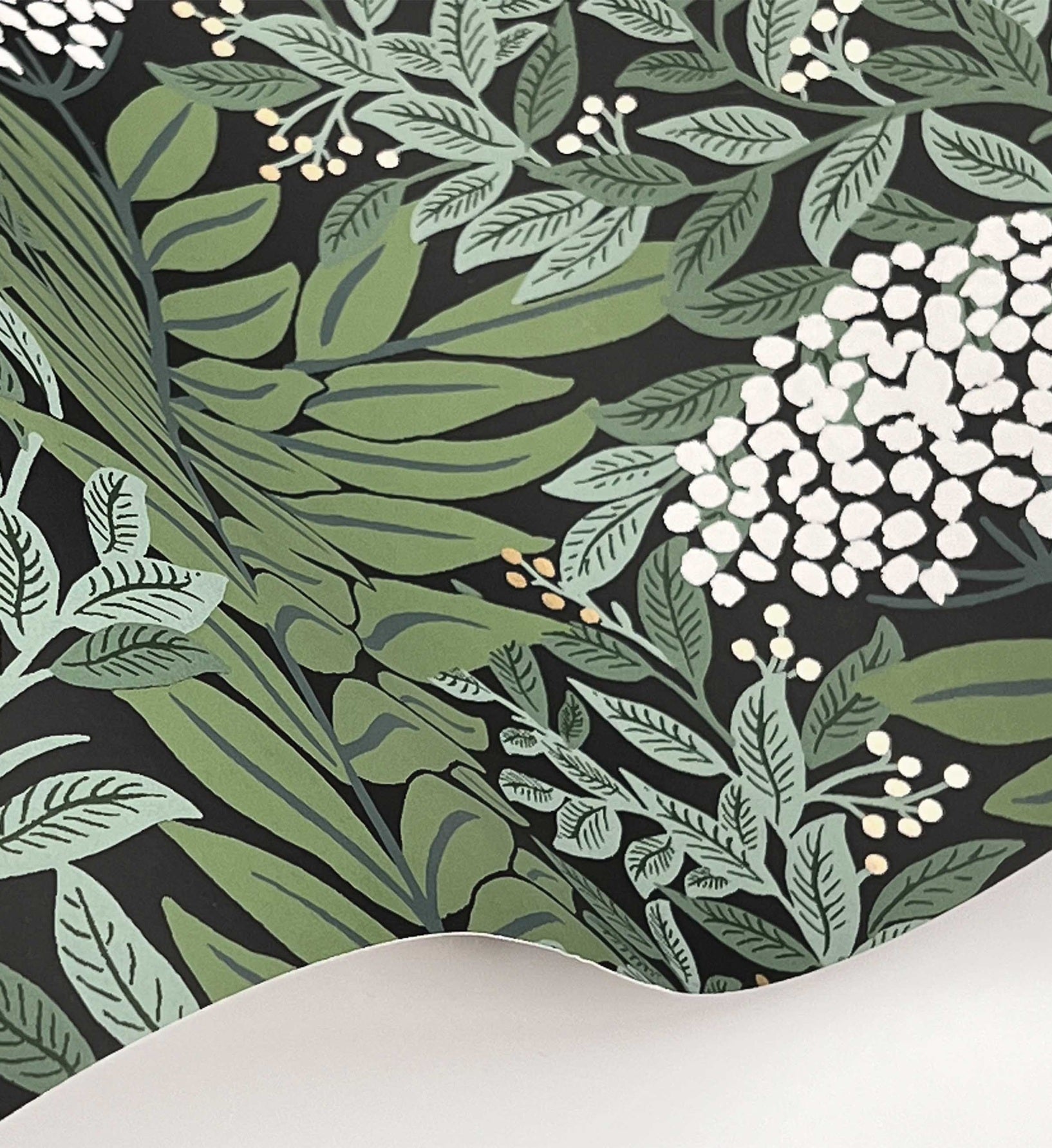 Highgrove Wallpaper - Black
