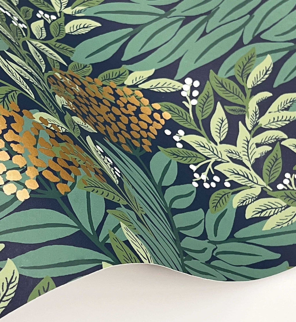 Highgrove Wallpaper - Navy