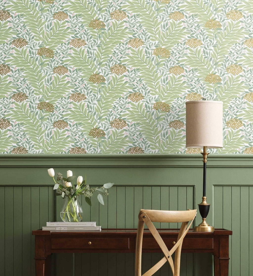 Highgrove Wallpaper - White