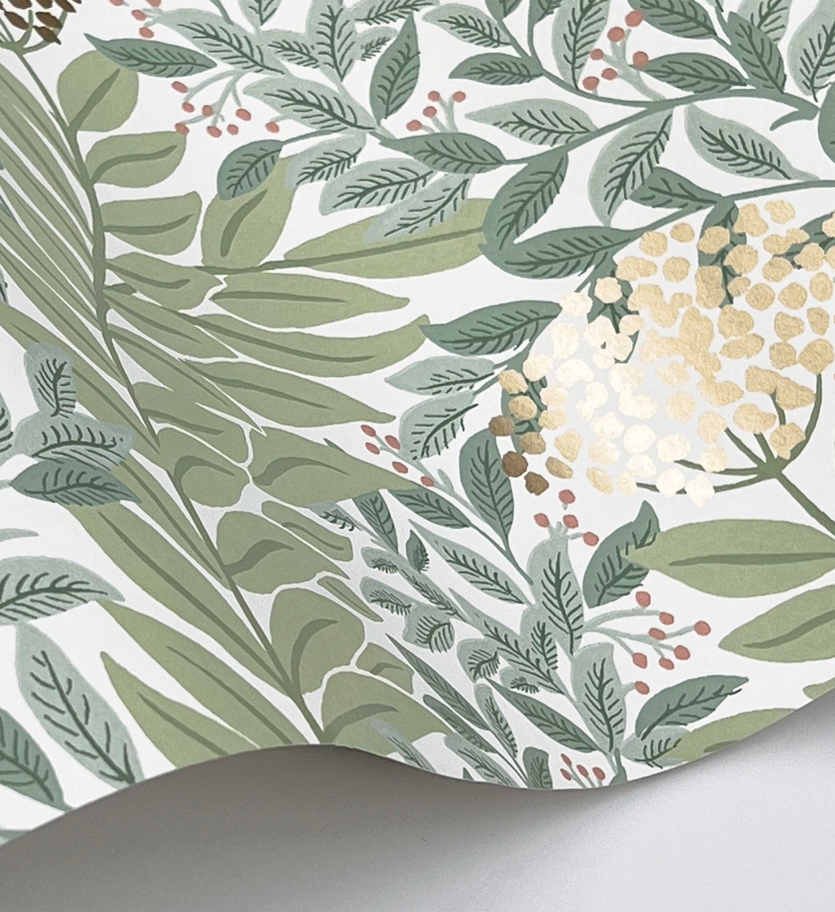 Highgrove Wallpaper - White