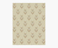 Paisley Wallpaper Sample - Linen