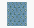 Paisley Wallpaper Sample - Blue