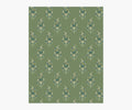 Paisley Wallpaper Sample - Green