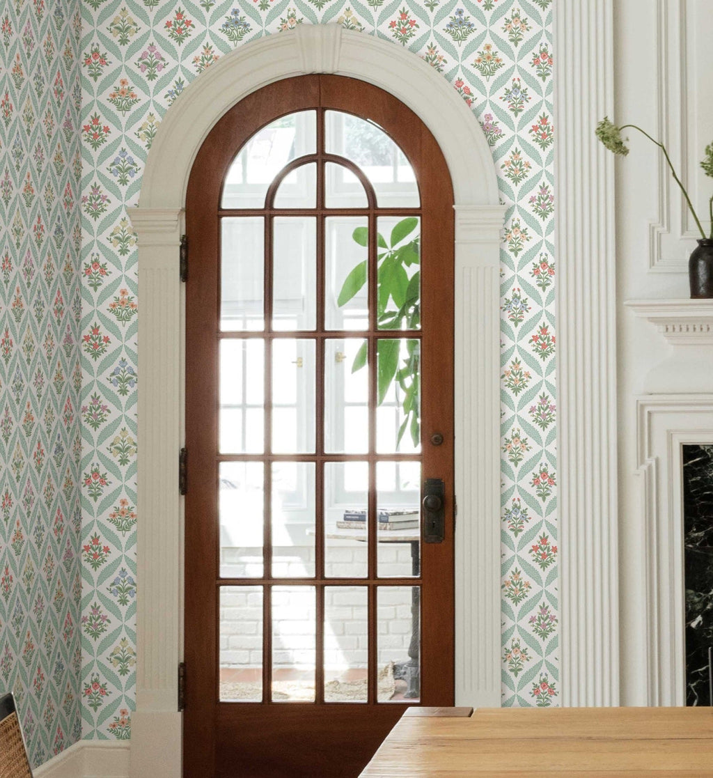 Estee Garden Wallpaper - Pastel Multi