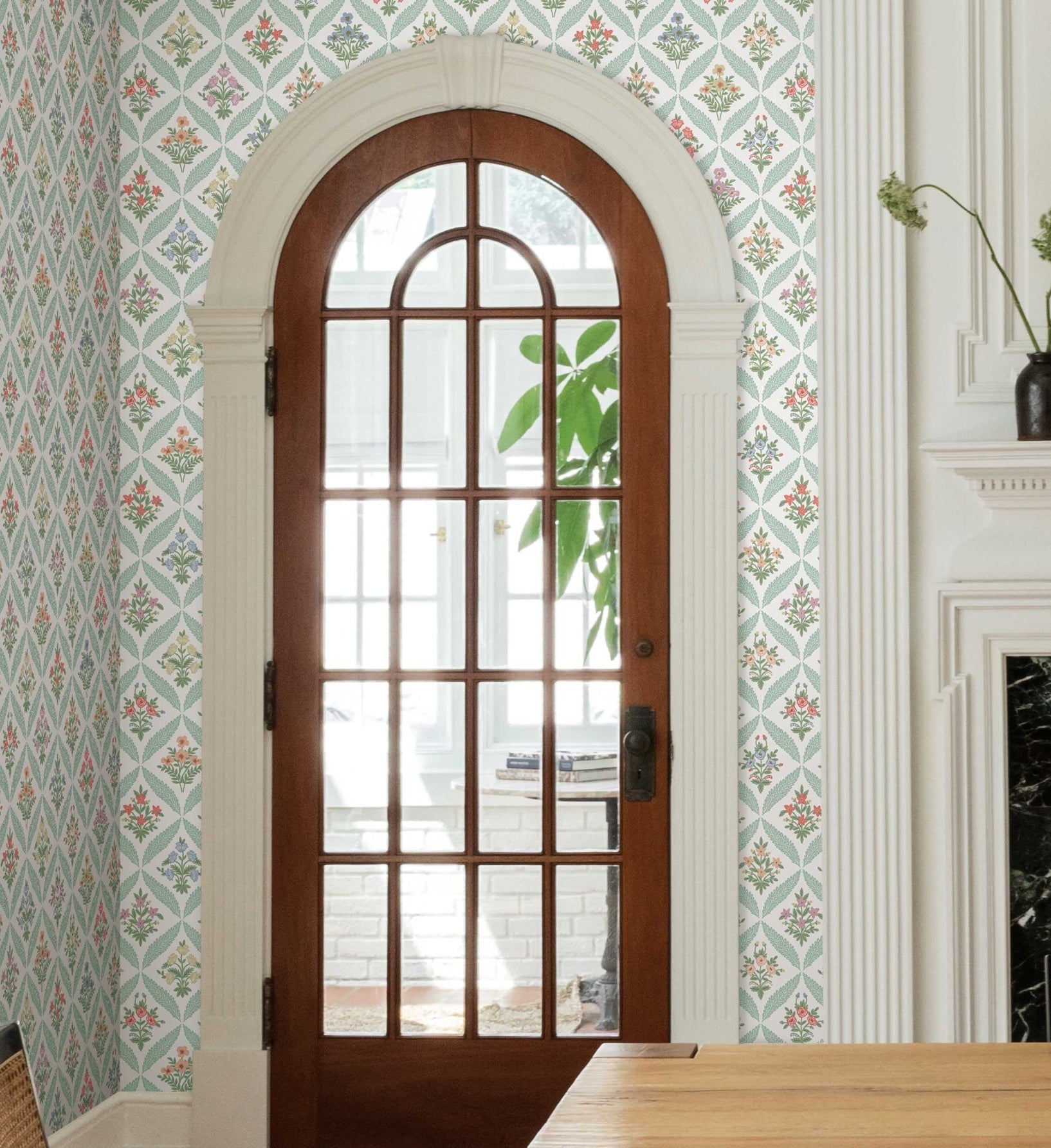Estee Garden Wallpaper - Pastel Multi