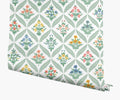 Estee Garden Wallpaper - Sage Multi