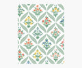 Estee Garden Wallpaper Sample - Sage Multi