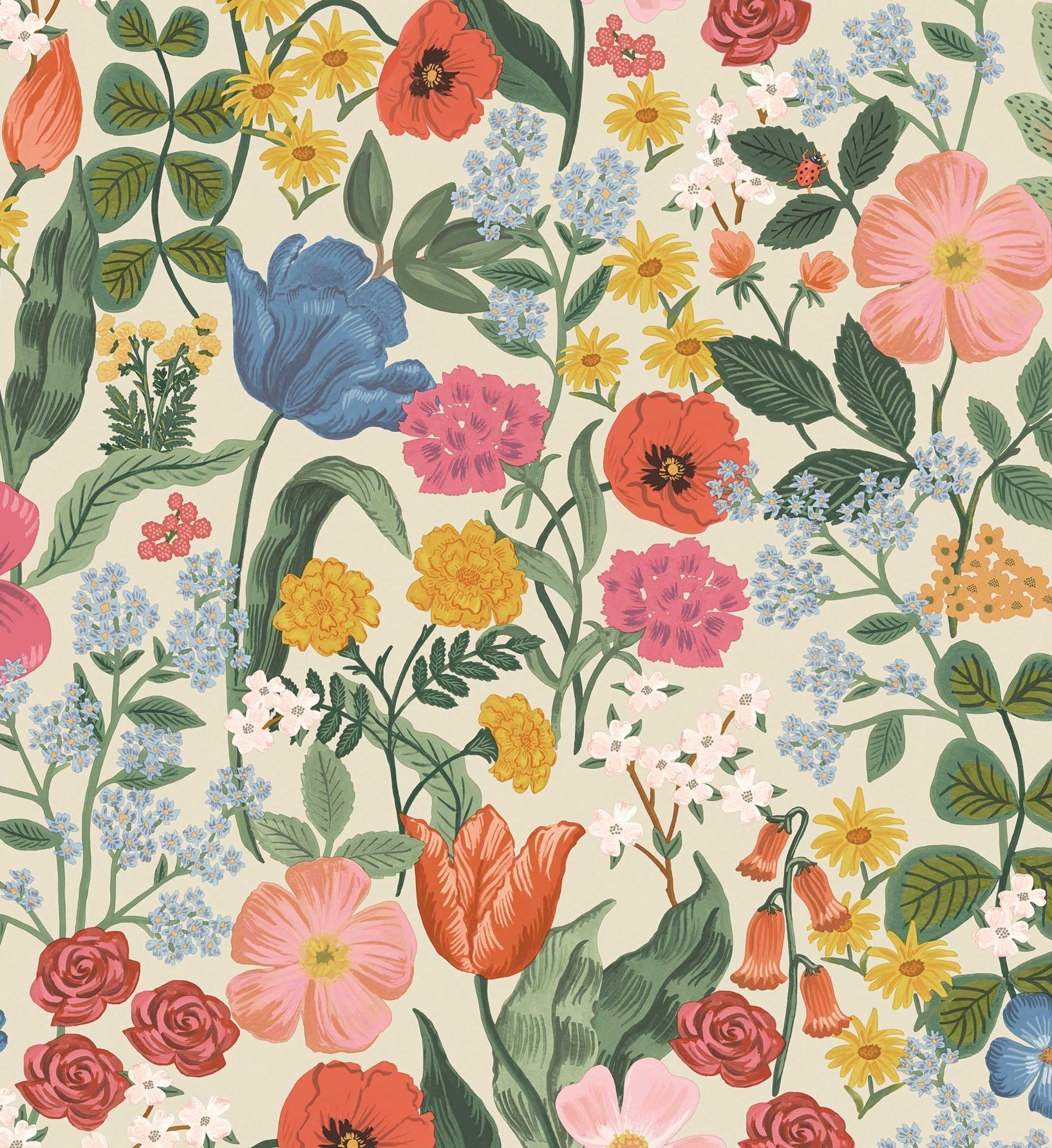 Blossom Wallpaper - Cream