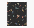 Butterfly House Wallpaper Sample - Black