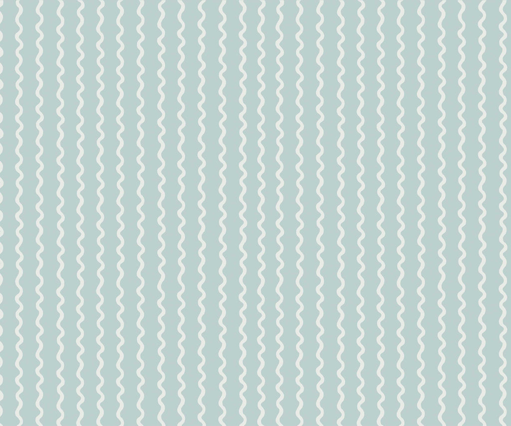 Rickrack Wallpaper - Light Blue