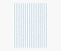 Rickrack Wallpaper Sample - Blue