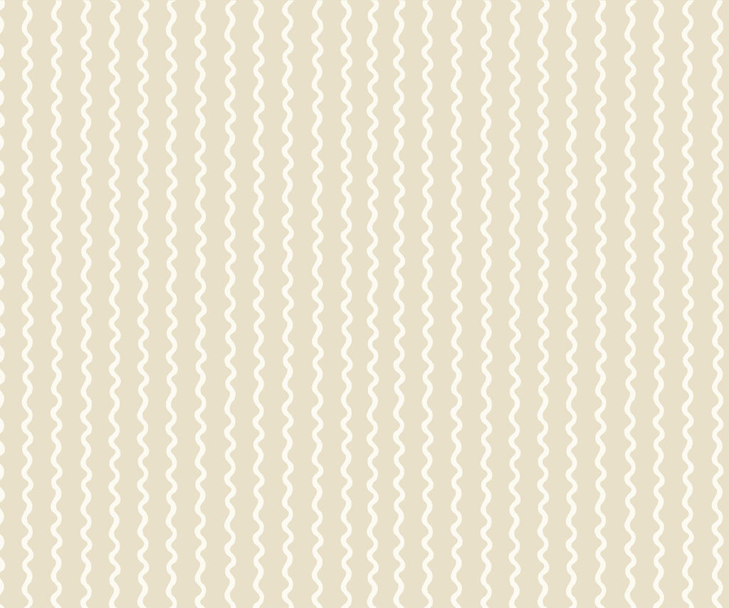 Rickrack Wallpaper - Linen