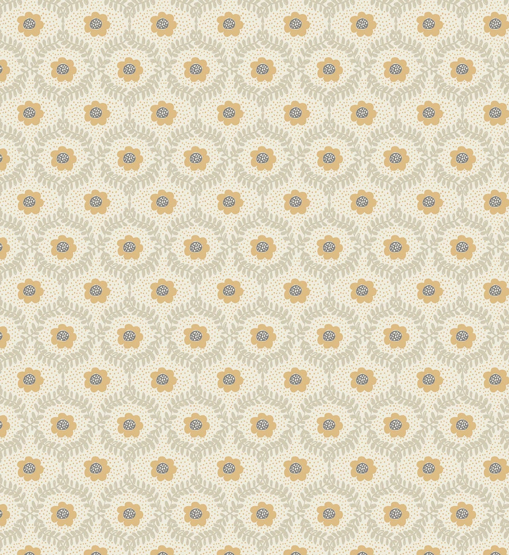 Emma Wallpaper - Linen